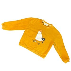 Minimalist Folk Co. Mustard Yellow Sweatshirt 8-10Y